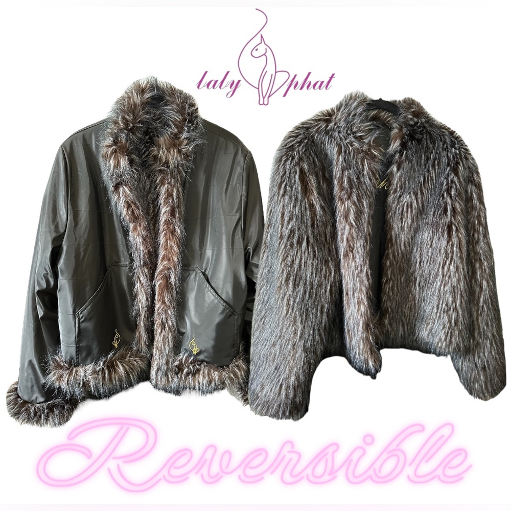 Reversible vtg Baby Phat Jacket